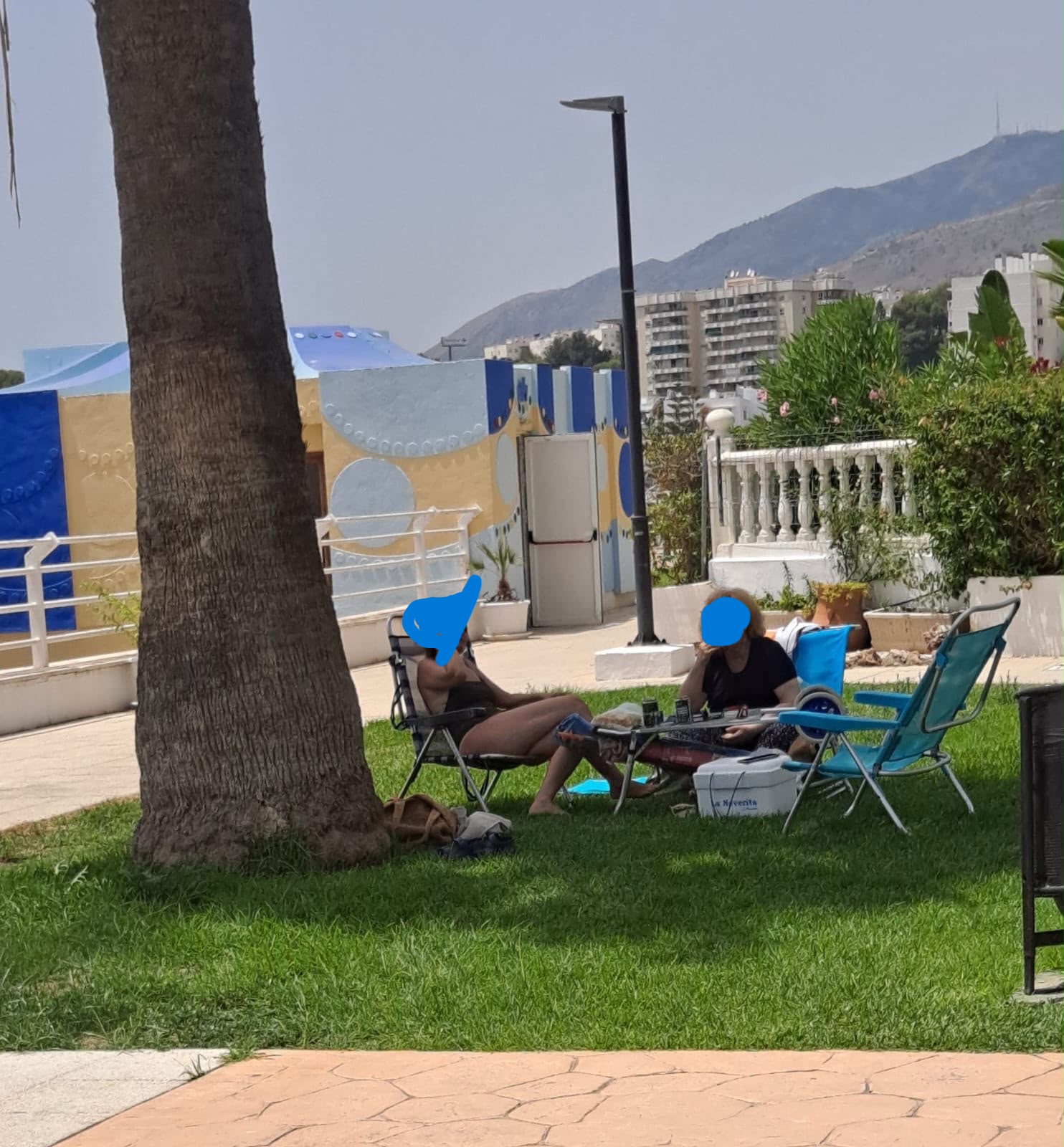 Descontrol en la piscina
